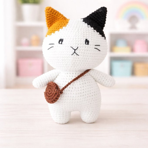 編みぐるみ ねこ あみぐるみ 出産祝い おもちゃ 男の子 女の子 編み