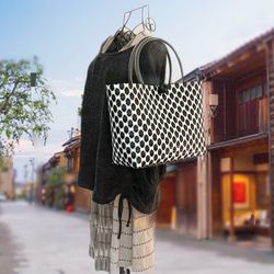 ppバンドの プラカゴバッグ  大きめサイズ  丈夫で長持ち 雨でも平気な撥水素材   L~レジャーサイズ 1枚目の画像