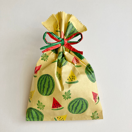 消しゴムはんこNo.189  ちびくまとスイカ 消しゴムはんこNo.189 ちびくまとスイカ