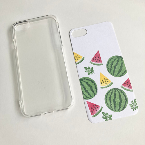 すいかの消しゴムはんこセット＊暑中見舞い・残暑見舞いにも