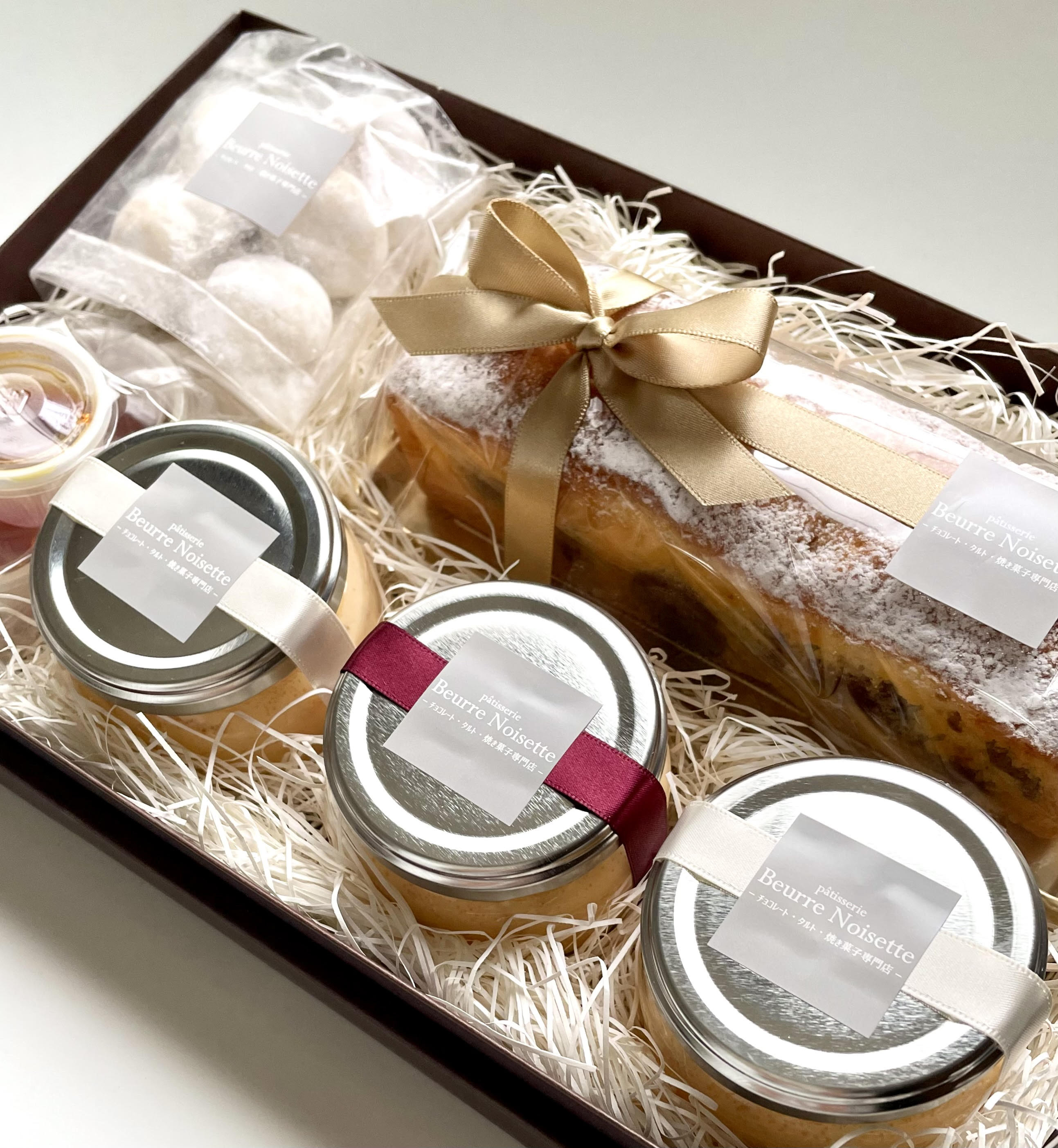 カスタードプリン＆42%が栗の贅沢パウンドケーキ〜詰め合わせ