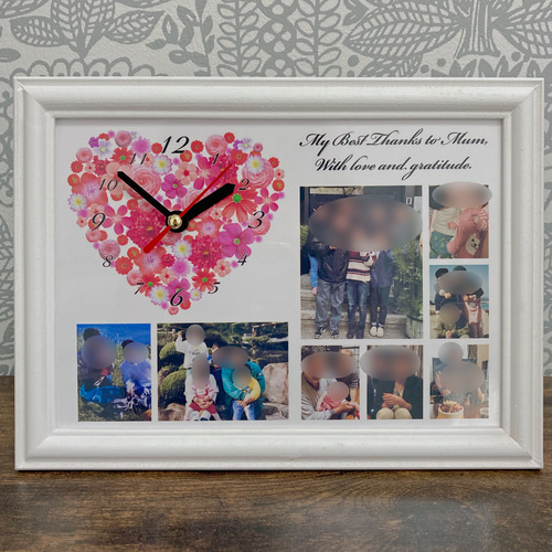 フォトフレーム オーダー承ります。 受注製作』プリザーブドフラワーのフォトフレーム(オーダー制