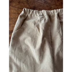 RATA❤️以輪廓為傲❤️寬鬆舒適的棉麻褲，適合S到L碼❤️時尚休閒 第2張的照片