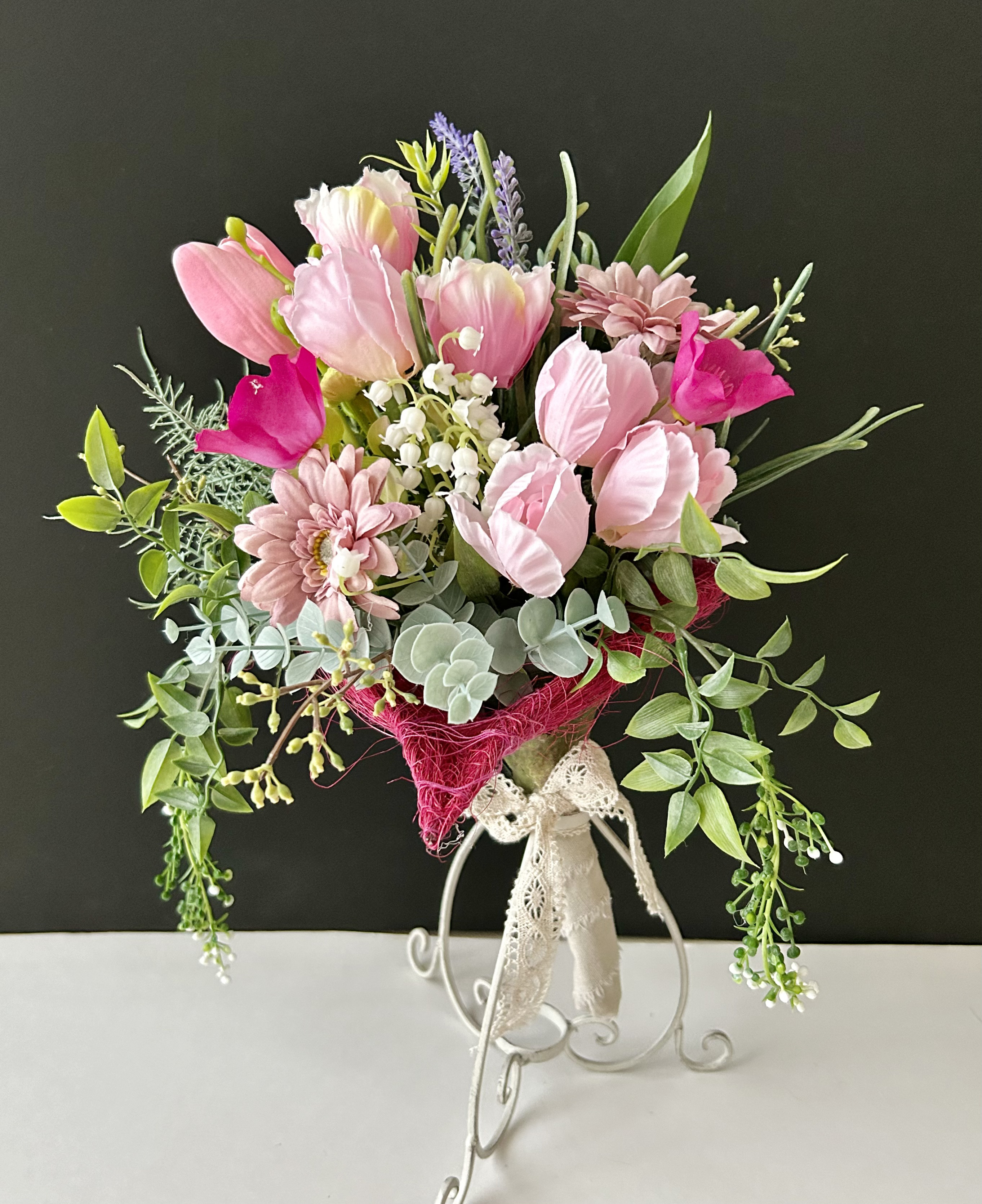 ご結婚お祝いやプレゼントに♡チューリップの花束