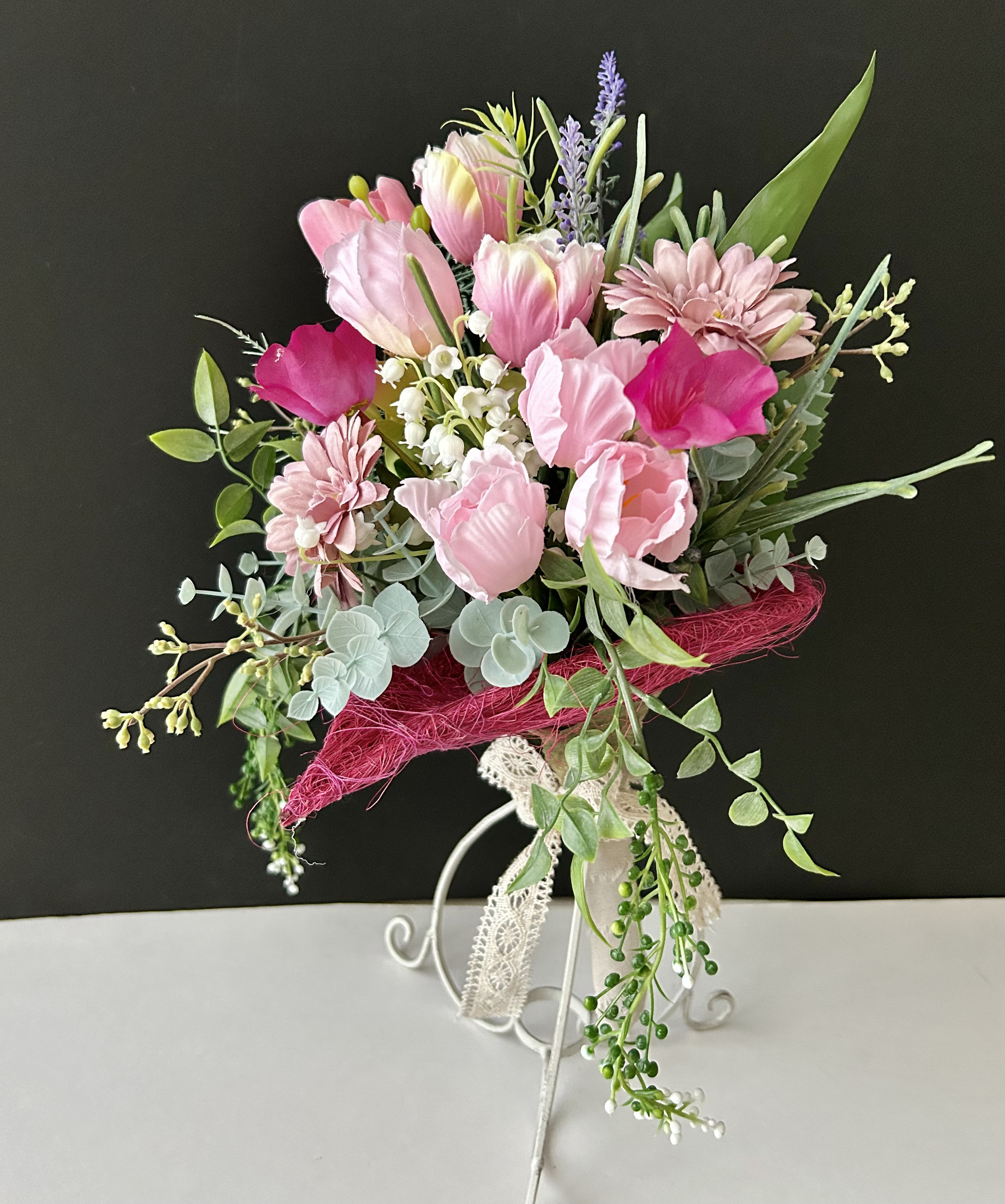 ご結婚お祝いやプレゼントに♡チューリップの花束