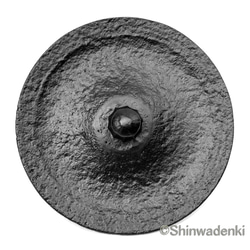 南部鐵器 鐵瓶 鐵壺 圓形南部模子1.2L 日本製 第4張的照片