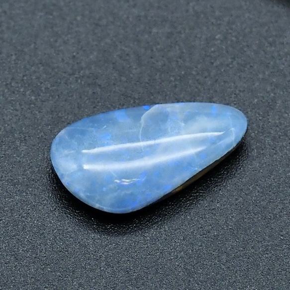 3,59ct Blue Opal オーストラリア産 ブルーオパール ルース OP-02 天然石 素材 ボルダーオパール 3枚目の画像