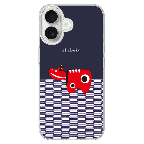 【新品】DEMIU スマホケース クロコ型ワインレッド iPhone14/16e POCHE FLAT CROCO iPhone14 ( iPhone17e ・16e )