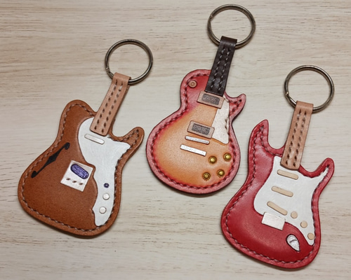 RRL 手作りキーリング RRL ダブルアールエル レザー キーリング キーホルダー ブラウン