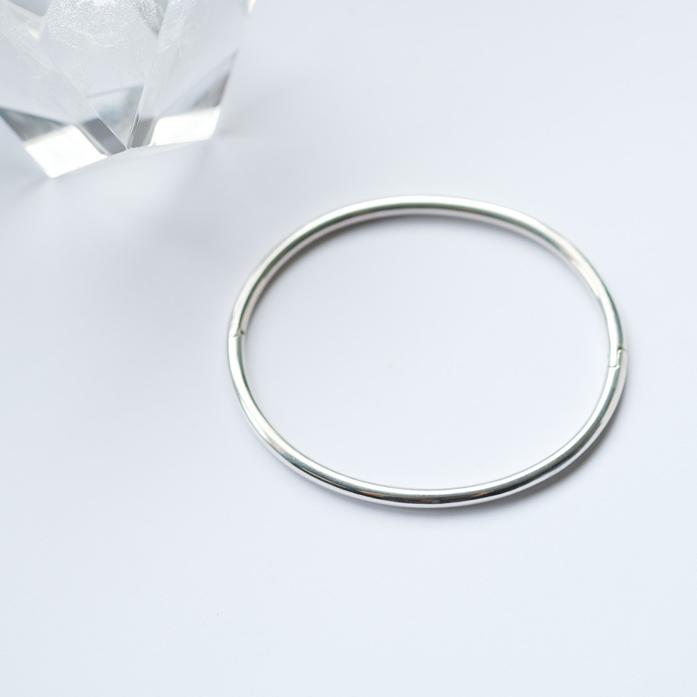 内甲丸 バングル シルバー925