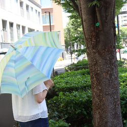 晴雨兼用日傘『晴れ空』（着物にも洋服にも　一点物） 1枚目の画像