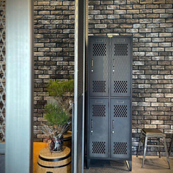 【ブルックリンスタイル】小高製作所　アメリカンヴィンテージ風　ロッカー 3枚目の画像