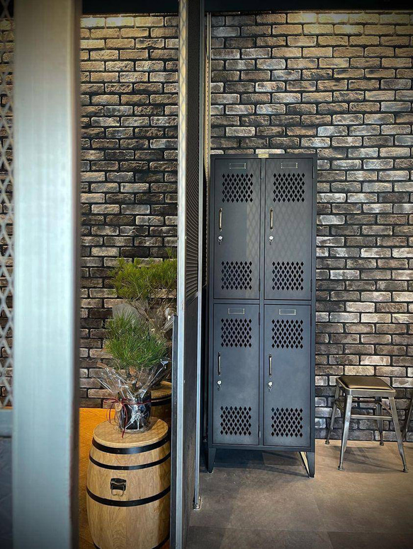 【ブルックリンスタイル】小高製作所　アメリカンヴィンテージ風　ロッカー 3枚目の画像