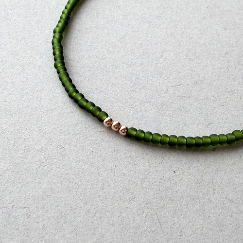 14kgf】色のかけら 森の露（フォレストフロスト）極細 ビーズ