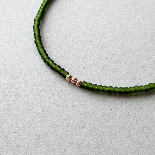 14kgf】色のかけら 森の露（フォレストフロスト）極細 ビーズ