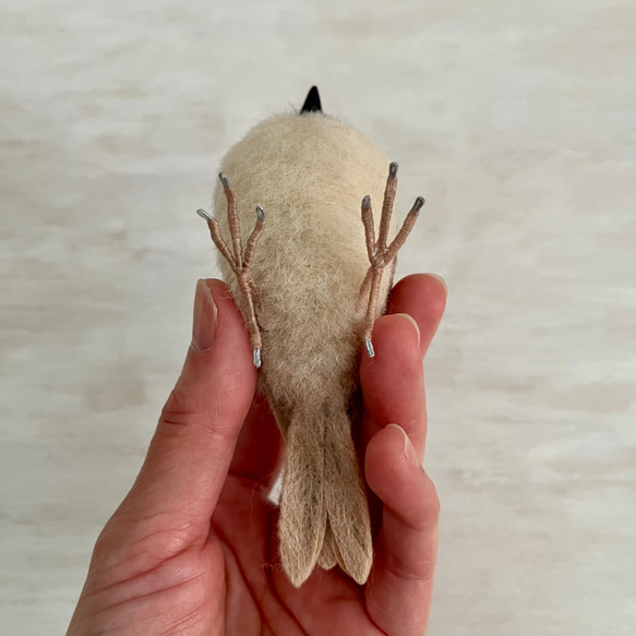 【受注制作】羊毛フェルト スズメ 9枚目の画像
