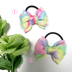 かすみ草 ヘアゴム セット ドライフラワー レジン アクセサリー
