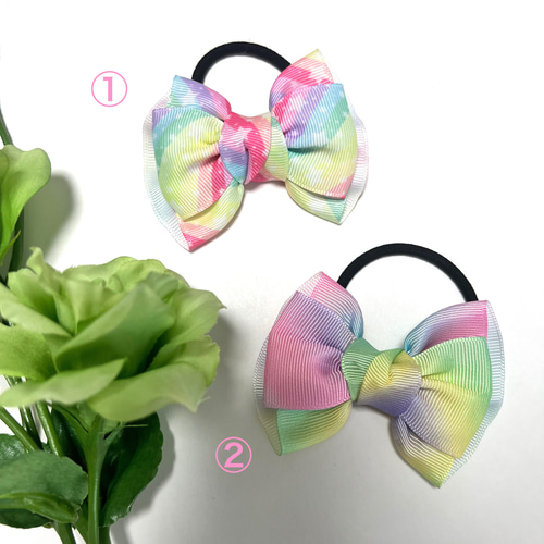 再販16【ティファニーブルー】ナチュラルリボン♡ヘアゴム