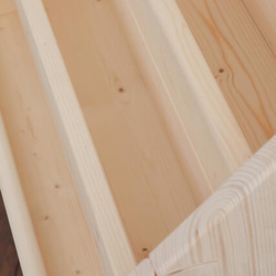 絵本棚 Ｗ56cmA Maple poppo ブックラック こども家具 無垢材 完成品 ハンドメイド ベビー家具 10枚目の画像
