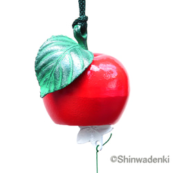 南部鐵器 果形風鈴 蘋果 日本製 第1張的照片