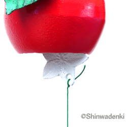 南部鐵器 果形風鈴 蘋果 日本製 第6張的照片