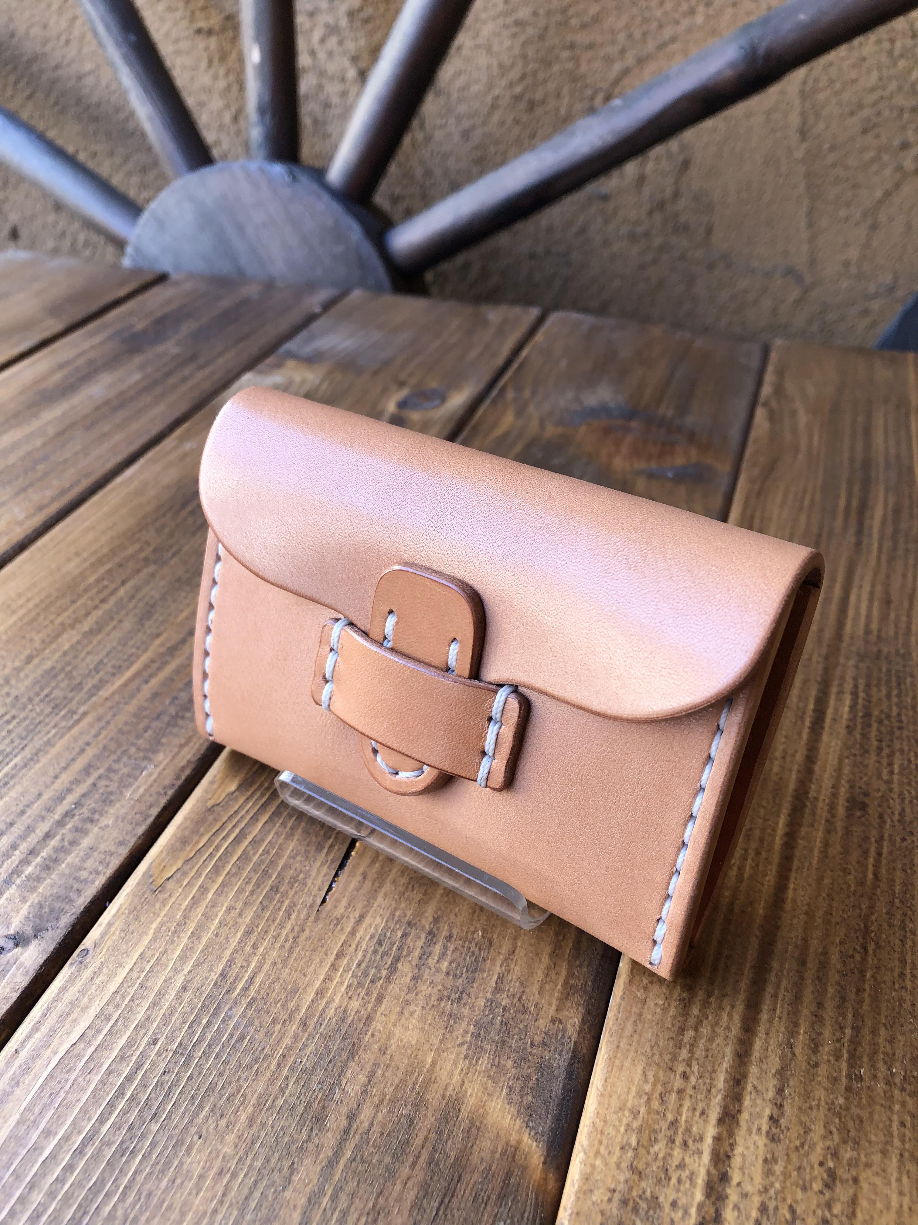 (総手縫い)  《受注製作》カード＆コインケース