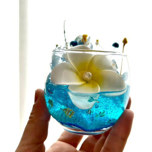 aroma gel wax cup (プルメリア) その他インテリア雑貨 AZRIMO