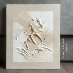 現代アート 62×44㎝ デニム 絵画 原画 抽象画 アートパネル