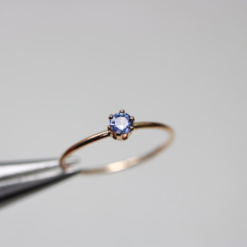 0.1ct 天然石アイオライト（別名：ウォーターサファイア）(3mm石