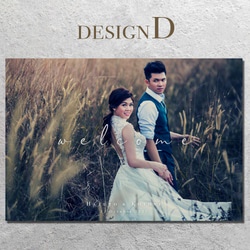 全15種 ウェルカムボード 写真入れデザイン【完成データプレゼント】 5枚目の画像