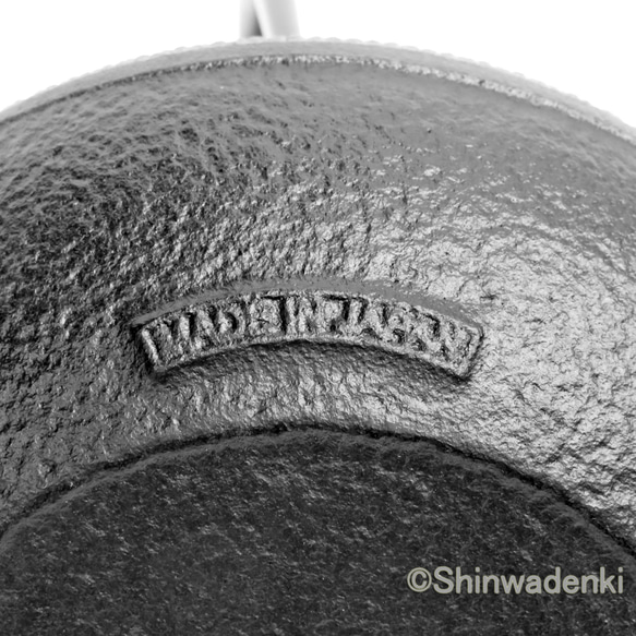 岩鑄 南部鐵器 鐵瓶 鐵壺兩用茶壺 5型新Arare 0.65L 日本製 第10張的照片