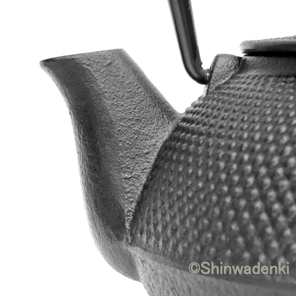 岩鑄 南部鐵器 鐵瓶 鐵壺兩用茶壺 5型新Arare 0.65L 日本製 第12張的照片