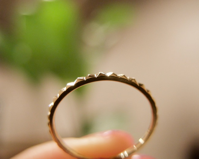 【G2MIX】10金 スタッズリング