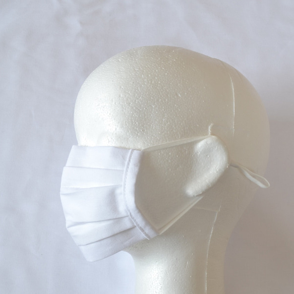 マスクで肌荒れが気になる方へ　シルクマスク｛2枚組｝　美肌　保湿　絹　UV～内側が国産シルク100％～　ワイヤー入り　 10枚目の画像