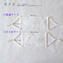 マスクで肌荒れが気になる方へ　シルクマスク｛2枚組｝　美肌　保湿　絹　UV～内側が国産シルク100％～　ワイヤー入り　 4枚目の画像