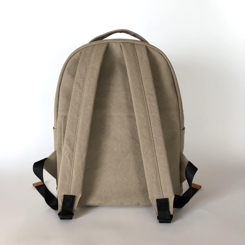 『美品✨』ベージュ リュック・バックパック H40cm リュック【Mサイズ】ベージュ リュック・バックパック honey
