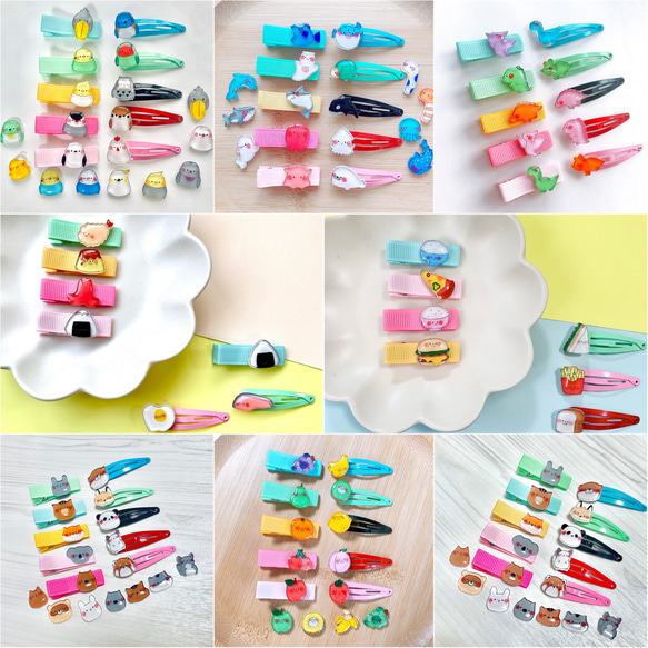 おにぎり丸様ご確認用☆ベビーヘアクリップ おにぎり丸様ご確認用