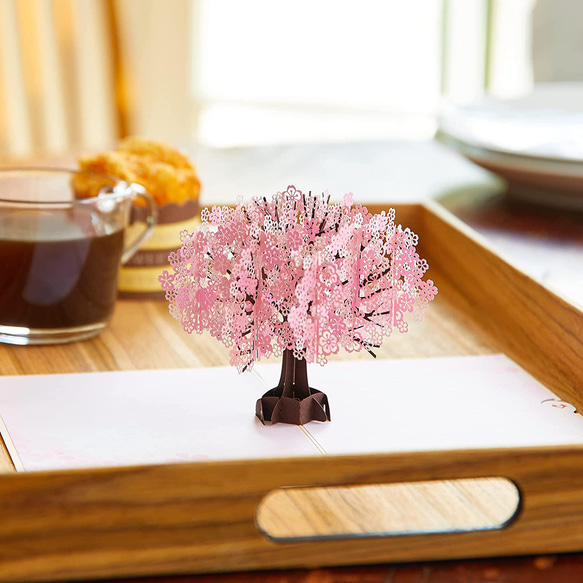 ポップアップグリーティングカード　Cherry Blossom 7枚目の画像