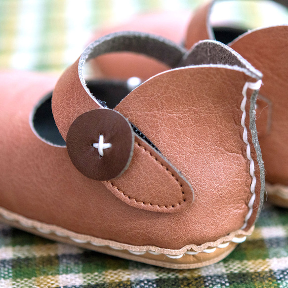 製作你自己的第一雙鞋，嬰兒鞋，手工套件，工藝品，嬰兒禮物，日本製造（鴨子）[5-18 天內發貨] 第7張的照片