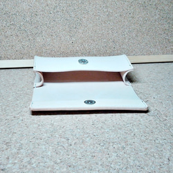 メガネケース ペンケース 筆箱 男女兼用 本革 ヌメ革 サドルレザー 16枚目の画像