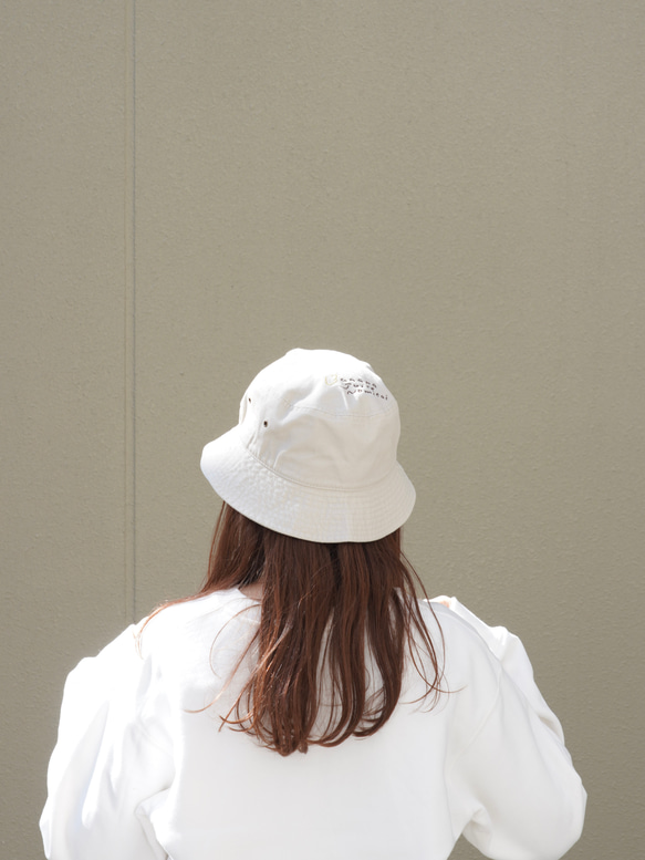 【Creema1番人気】バケットハット/バケハ バナナジュースノミタイ 6枚目の画像