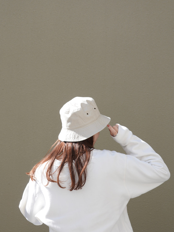 【Creema1番人気】バケットハット/バケハ バナナジュースノミタイ 5枚目の画像