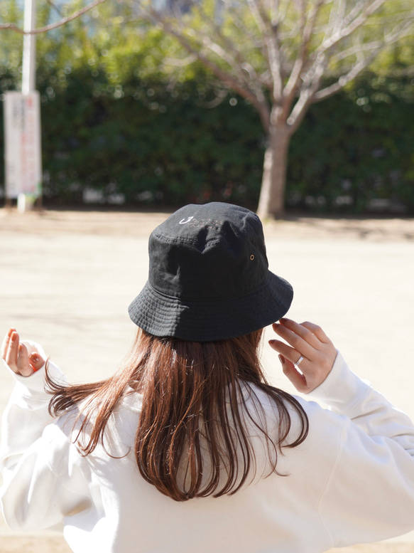 【Creema1番人気】バケットハット/バケハ バナナジュースノミタイ 11枚目の画像