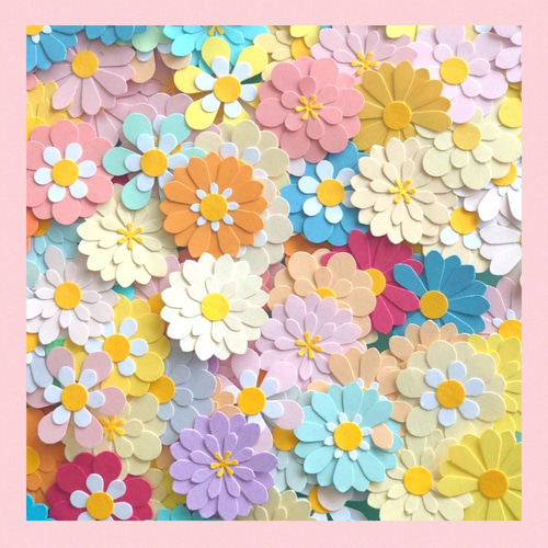 クラフトパンチ お花 葉っぱ セット/クラフト メッセージカード