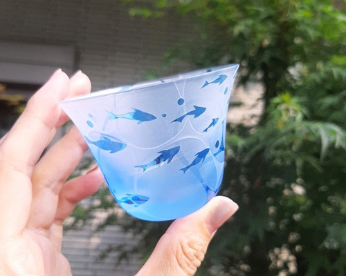 青文字のつぼ型酒器 青文字のつぼ型酒器