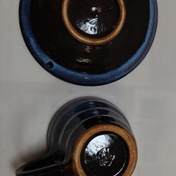 陶器のカップ＆ソーサー 6枚目の画像
