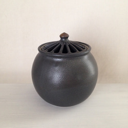 香炉 お家型線香立てS グレー 【モルタル セメント製
