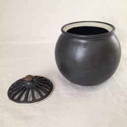 香炉(黒マット) 4枚目の画像
