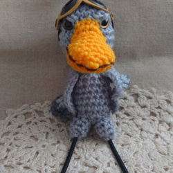 Mi様　あみぐるみ　ハシビロコウ8㎝など 動画付き】 編み物キット 『Enjoy Craft あみぐるみキット