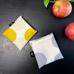 【受注製作】エコバッグ ★コンパクトにたためるエコバッグ★大きめサイズ★撥水加工★プレゼント 8枚目の画像